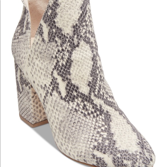 Steve Madden Rookie Natural Snakeskin Bootie NEW 6 - Picture 4 of 9